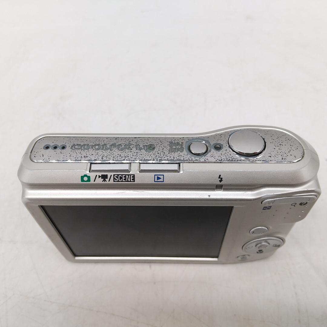 3018番 ニコン COOLPIX L18 デジタルカメラ シルバー 乾電池駆動