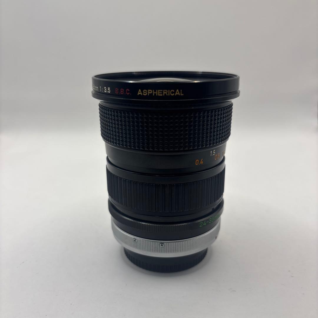 その他 Canon FD 24-35mm F3.5 s.s.c. ASPHERICAL