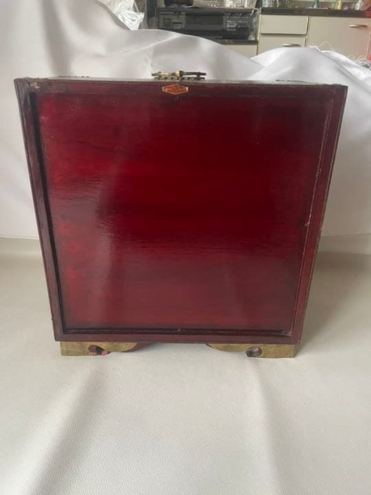 手付き 小型 箪笥 小引き出し 理療家具様式 中国式 船箪笥 掛硯