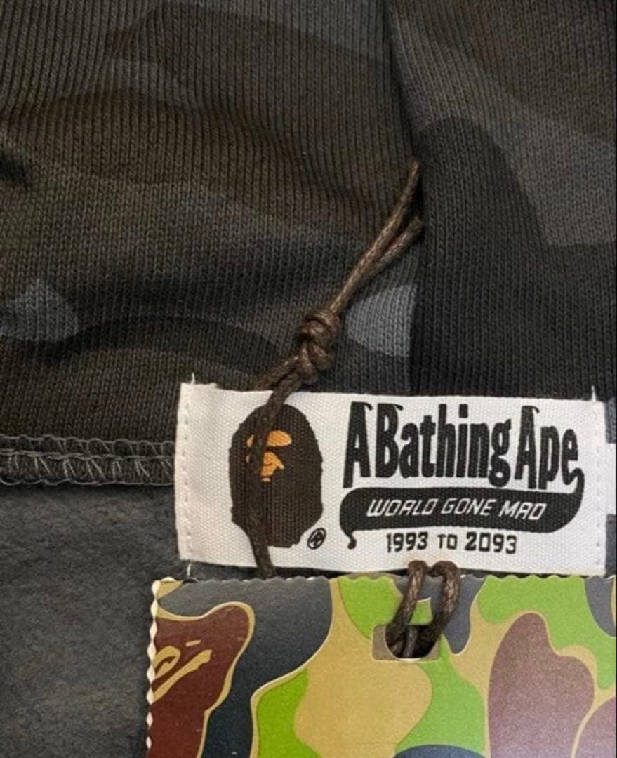 A Bathing Ape カモフラージュパーカー Mサイズ