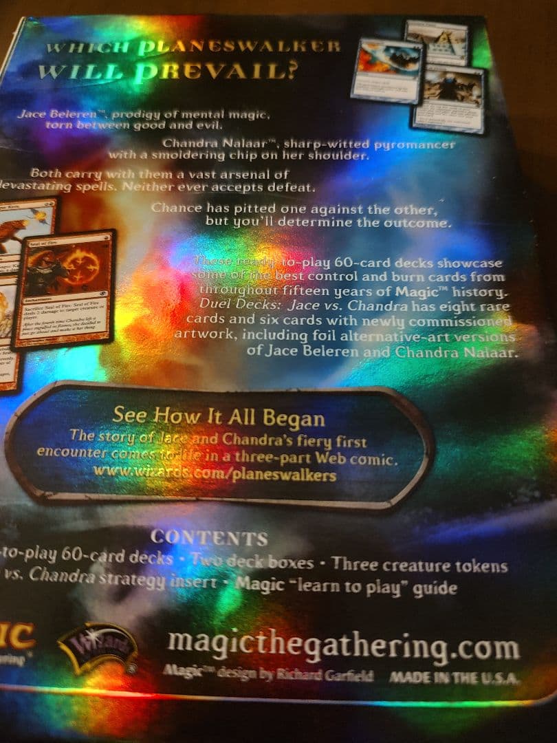 MTG デュエルデッキ ジェイスvsチャンドラ 英語版