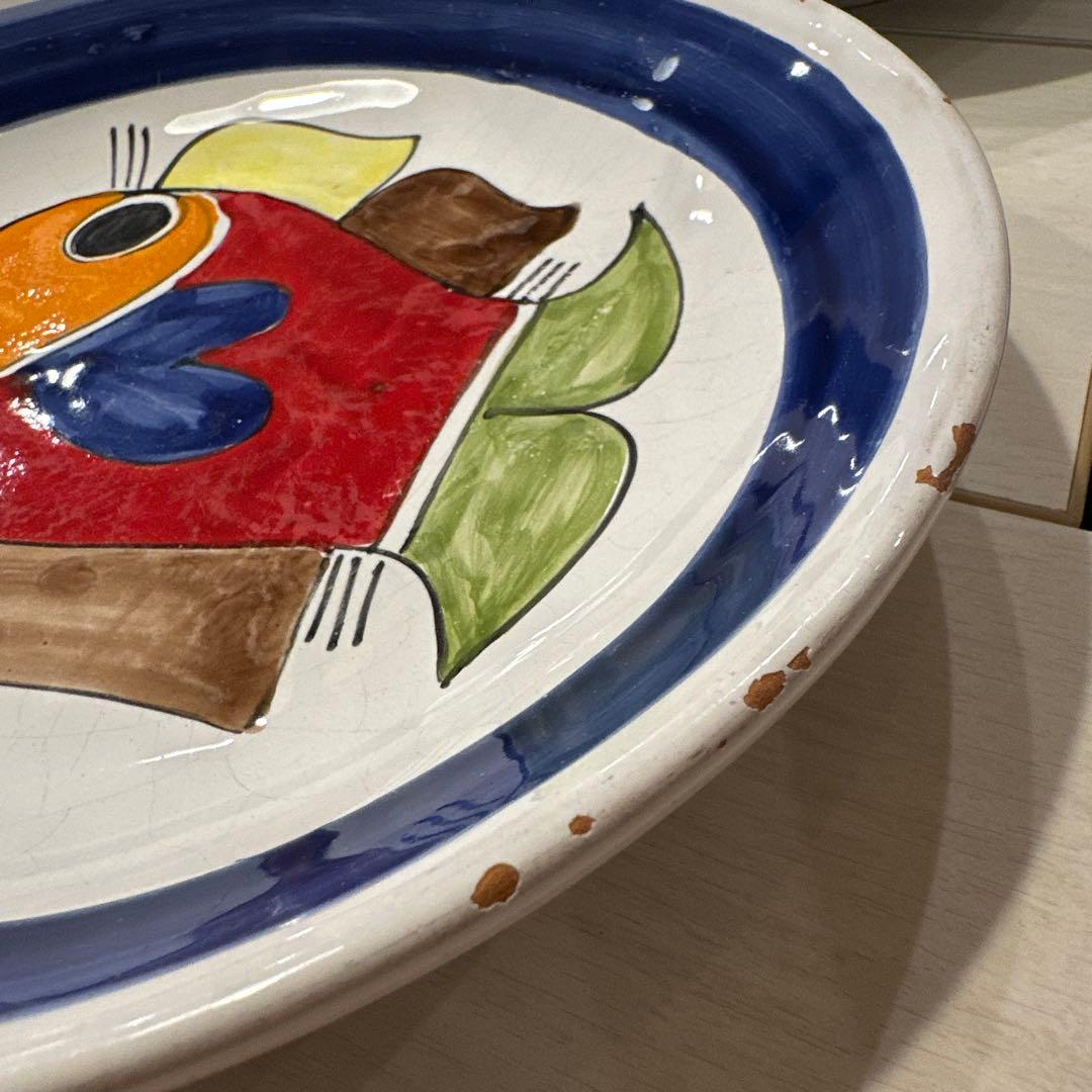 Nino Parrucca ニーノパルッカ シチリア職人 スパゲティ皿セット