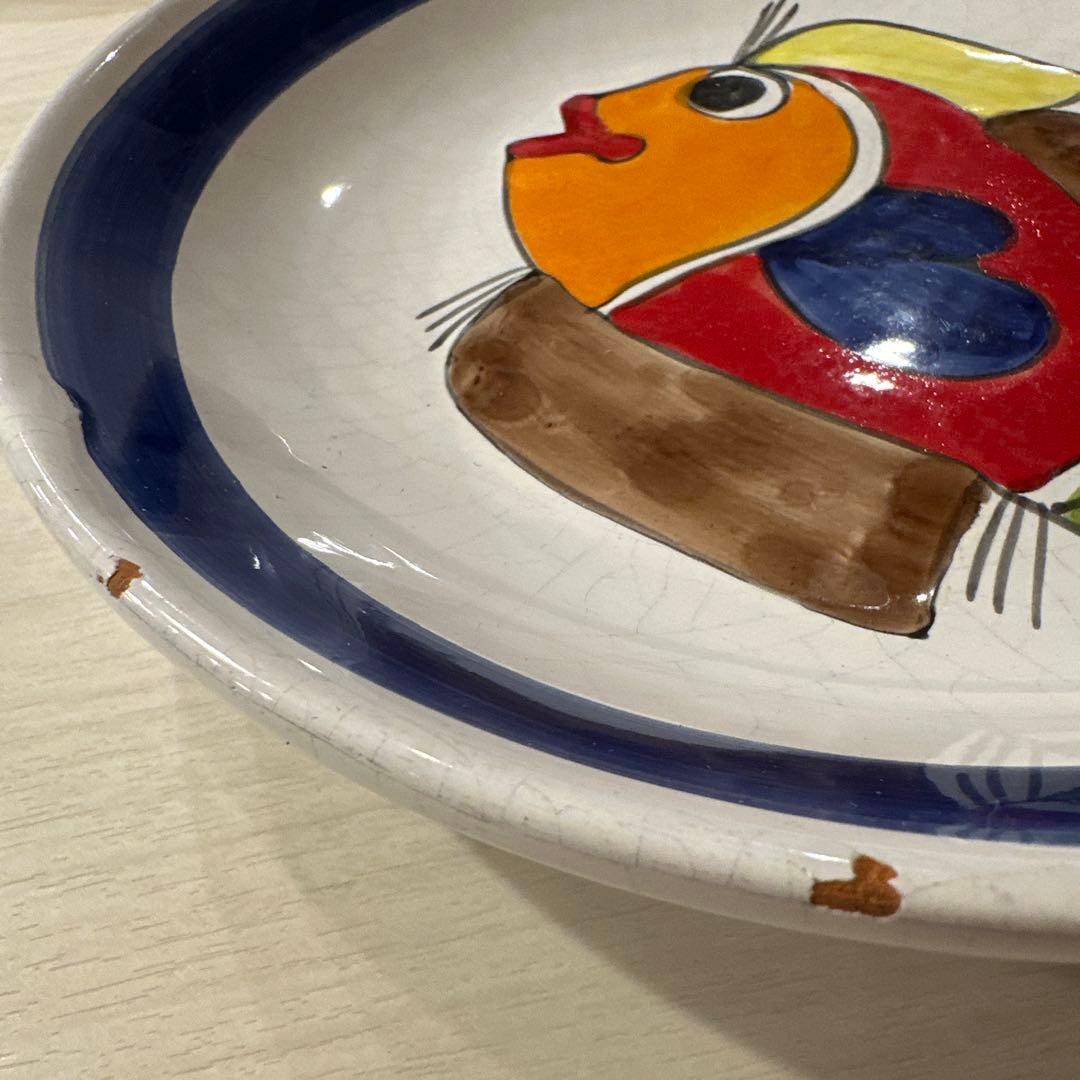 Nino Parrucca ニーノパルッカ シチリア職人 スパゲティ皿セット