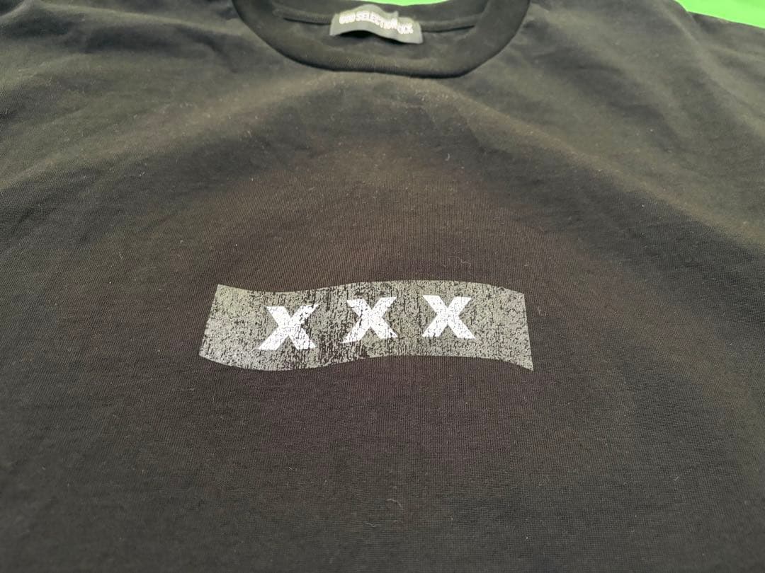 【ボックスロゴ】GODSELECTION XXX ロンT ブラック　XXL美品