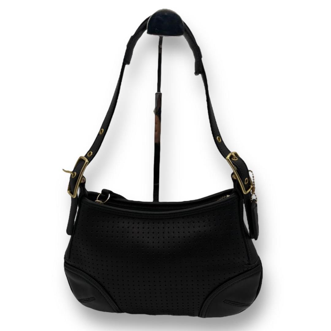 バッグ Old Coach Leather Half Moon Hobo bag