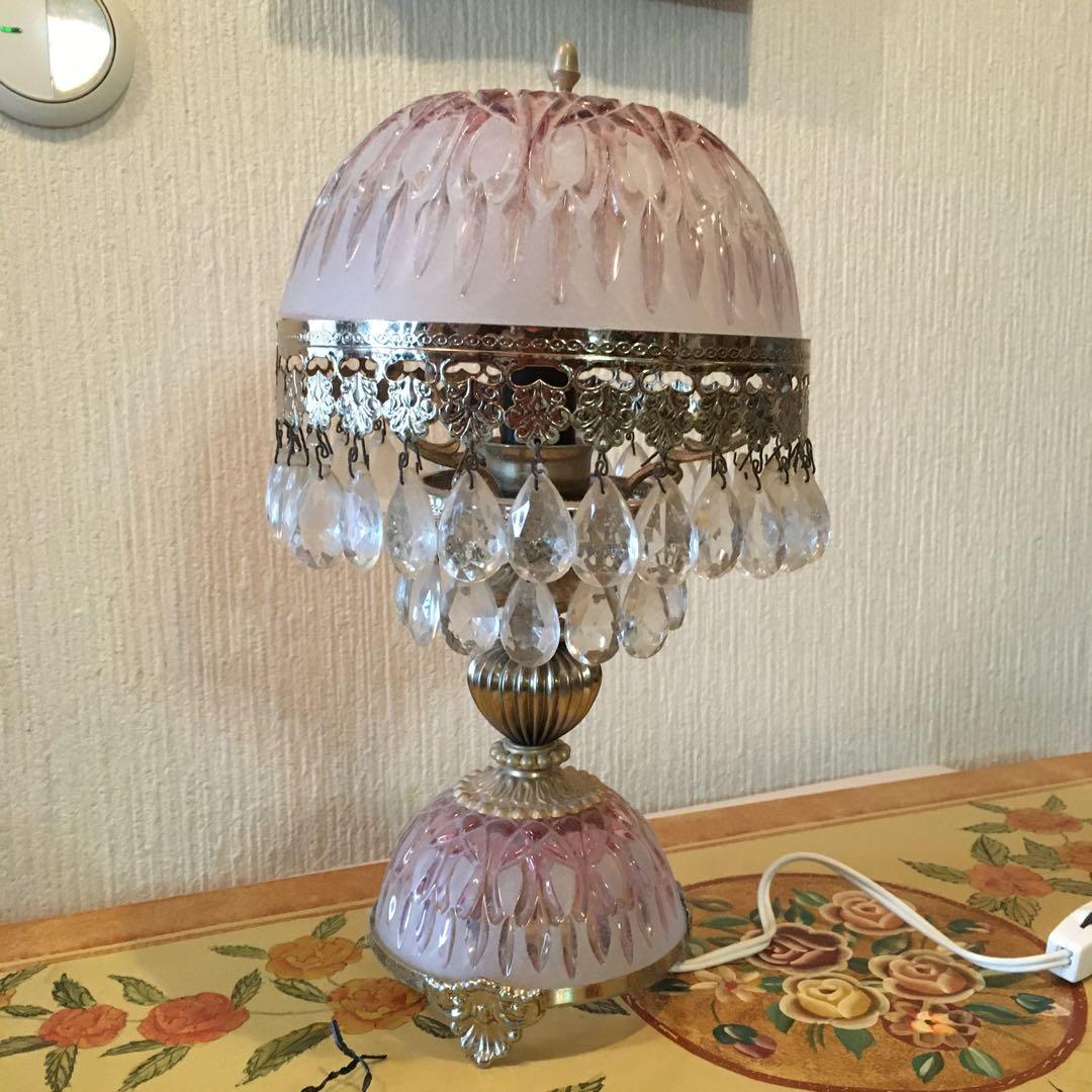 照明　ガラス　フランス　アンティーク　美術品