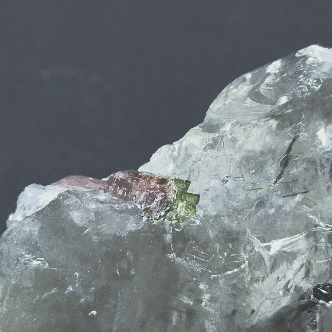 グリーントルマリン&ウォーターメロントルマリン原石