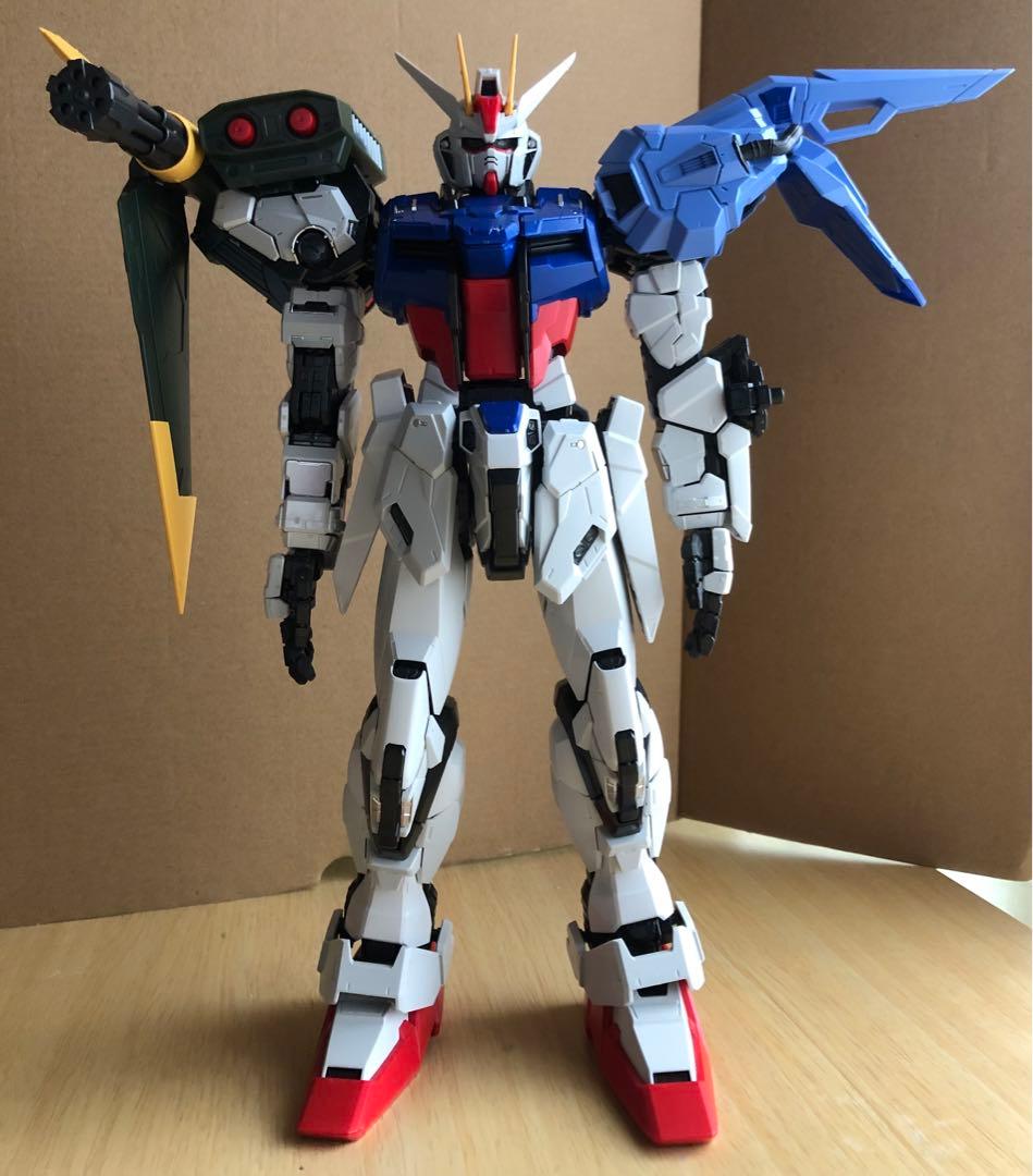 PG 機動戦士ガンダムSEED パーフェクトストライクガンダム 素組ジャンク品