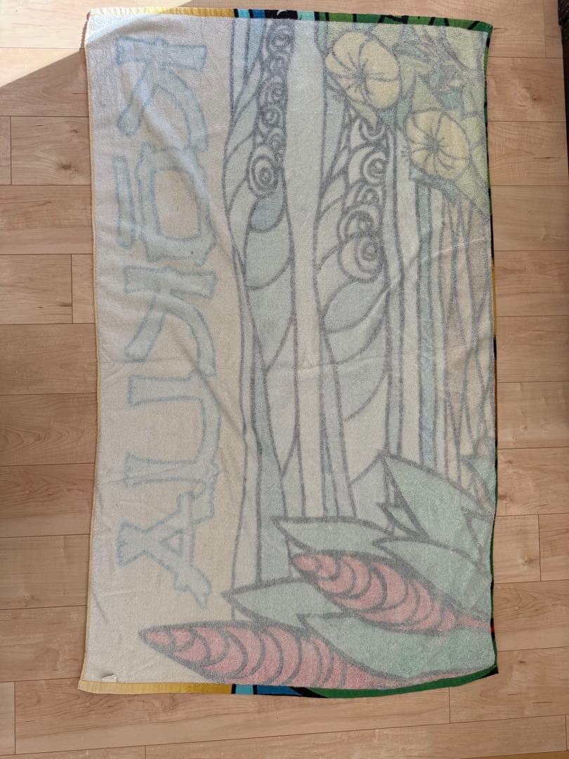 ヘザーブラウン、ジャックジョンソンkokua festival 巨大タオル