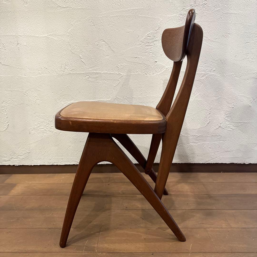 マルニ木工 デルタチェア ヴィンテージ 孔雀マーク