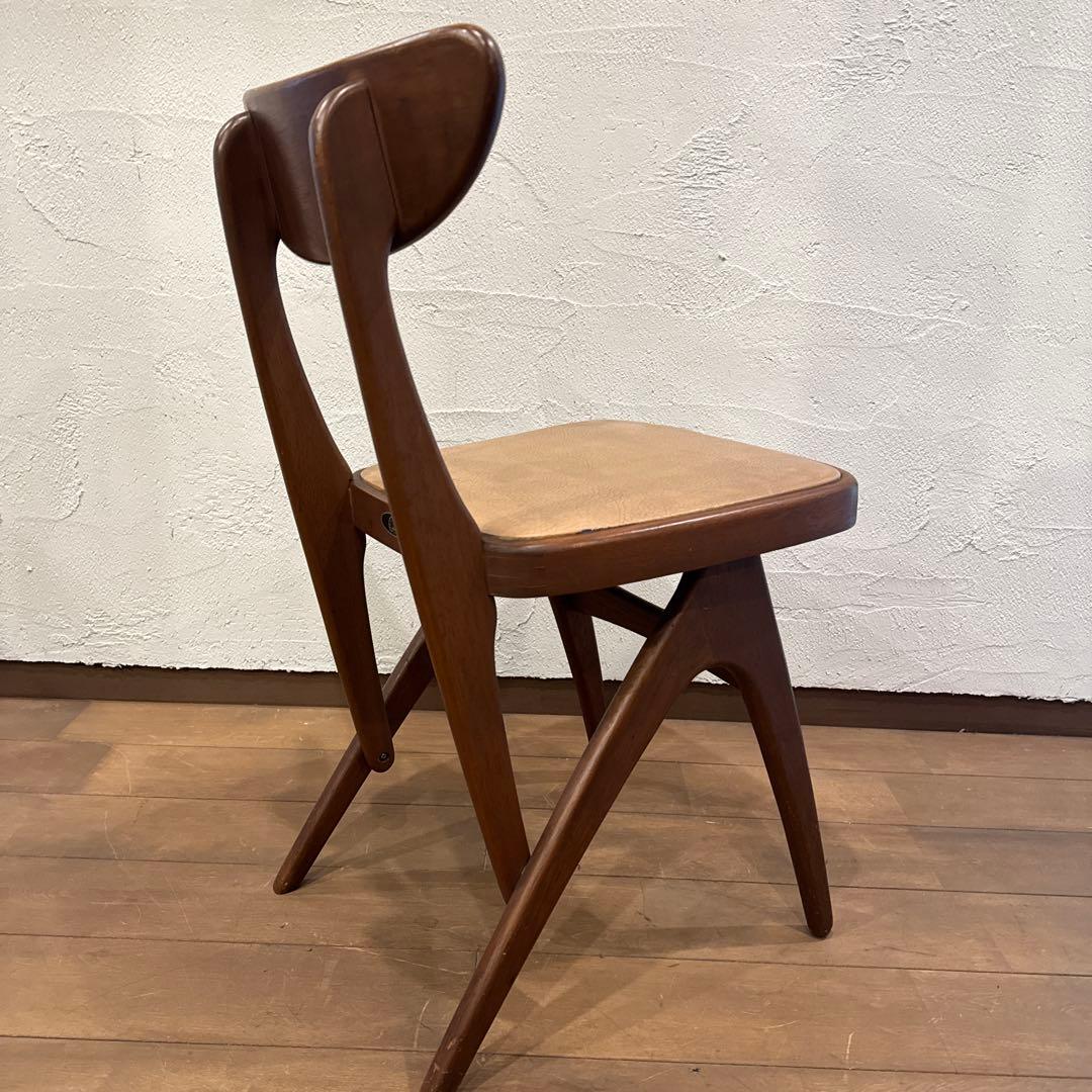 マルニ木工 デルタチェア ヴィンテージ 孔雀マーク