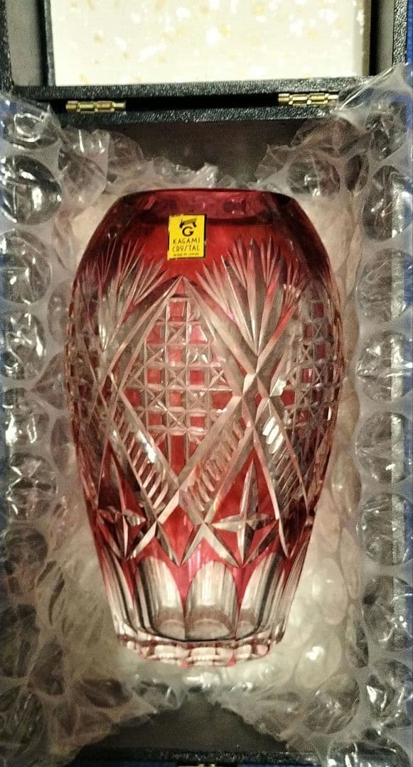 KAGAMI CRYSTAL花瓶