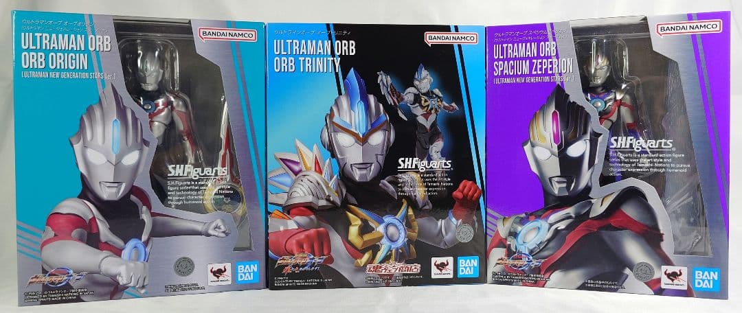 S.H.Figuarts ウルトラマンオーブ3体セット