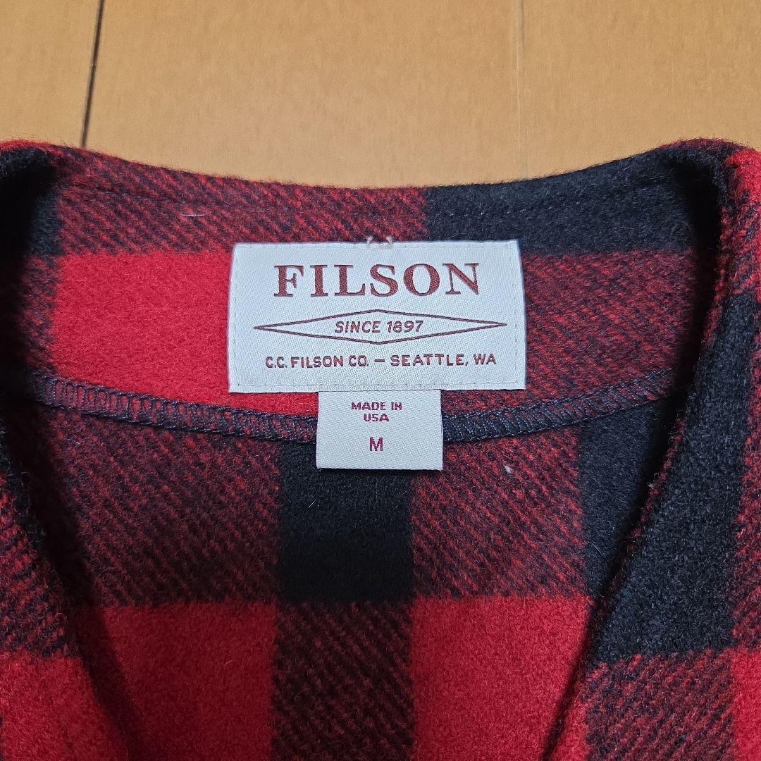 FILSON MACKINAW WOOL VEST Mサイズ　USA製　美品