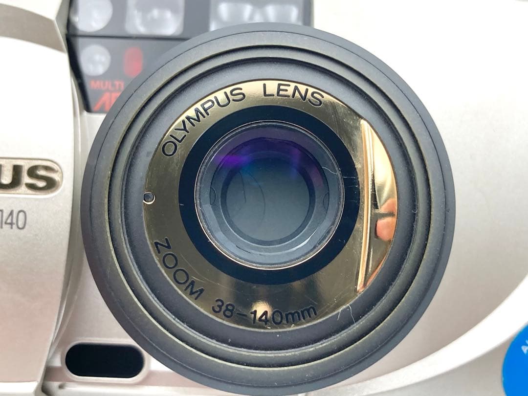 【完動品】μ-zoom 140 DX コンパクトカメラ　動作確認済み　C68