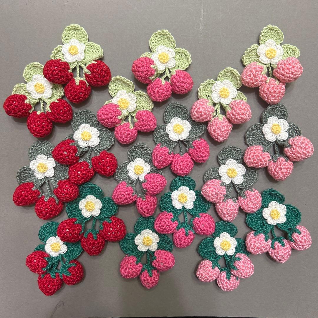 まりりん 様　⭐︎いちごモチーフ