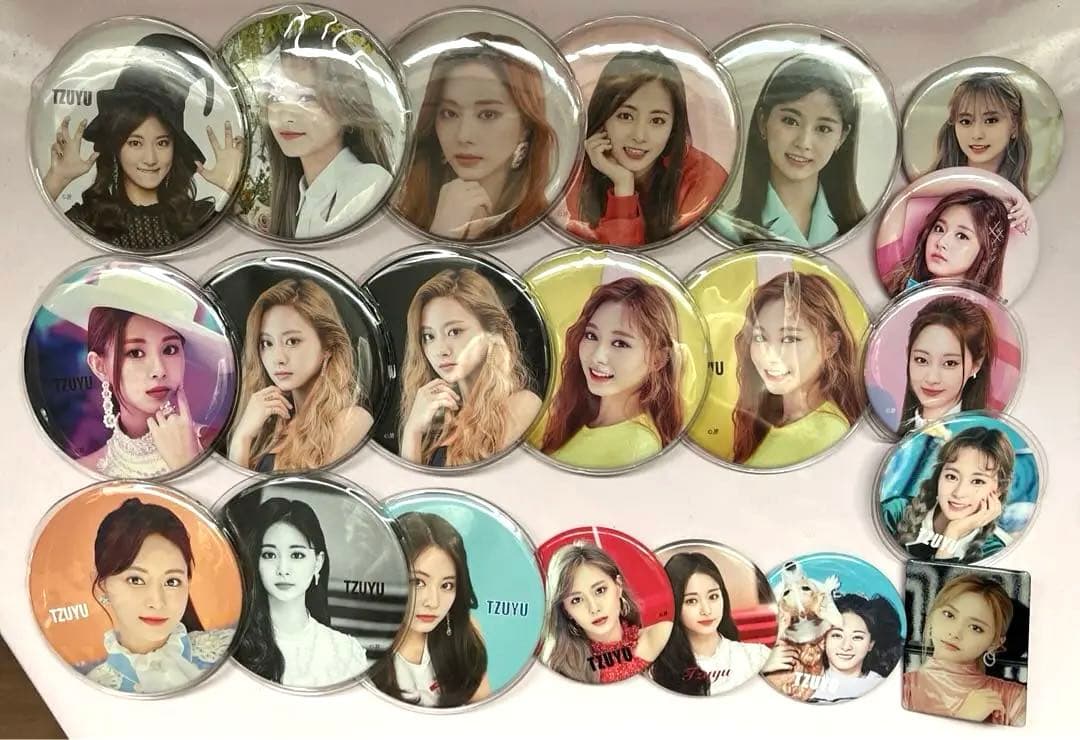 TWICETZUYU缶バッジ セット