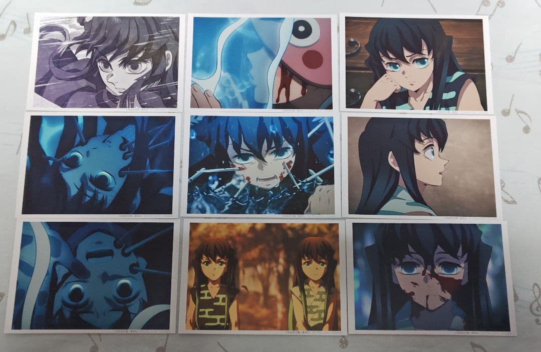 鬼滅の刃 場面写ブロマイドくじ ネットプリント 時透無一郎 合計84枚セット