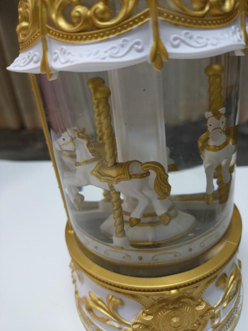 【本日限定】フランフラン 木馬が回るスノードーム✨オルゴール付 クリスマス