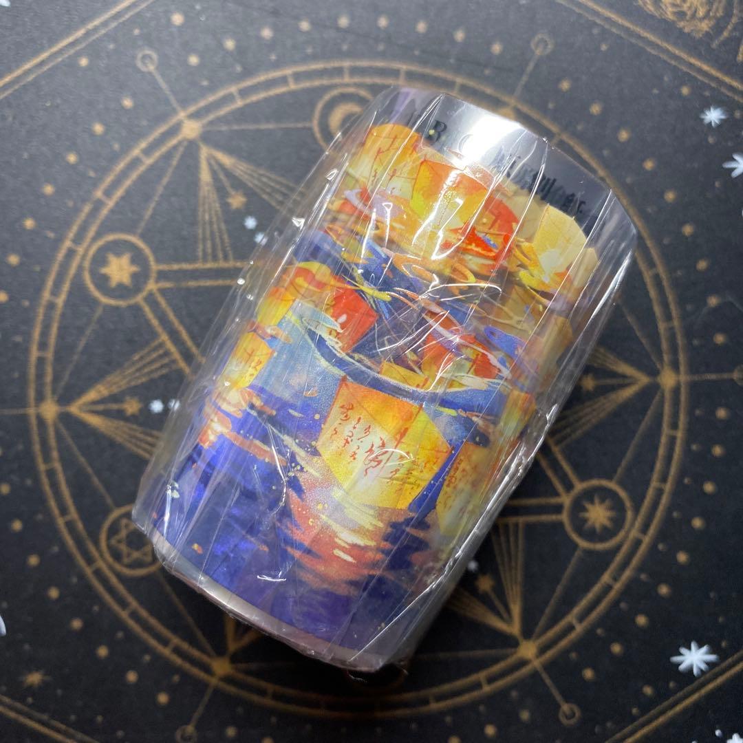 【8608】海外　マステ　5m巻売り　PETマスキングテープ　灯篭