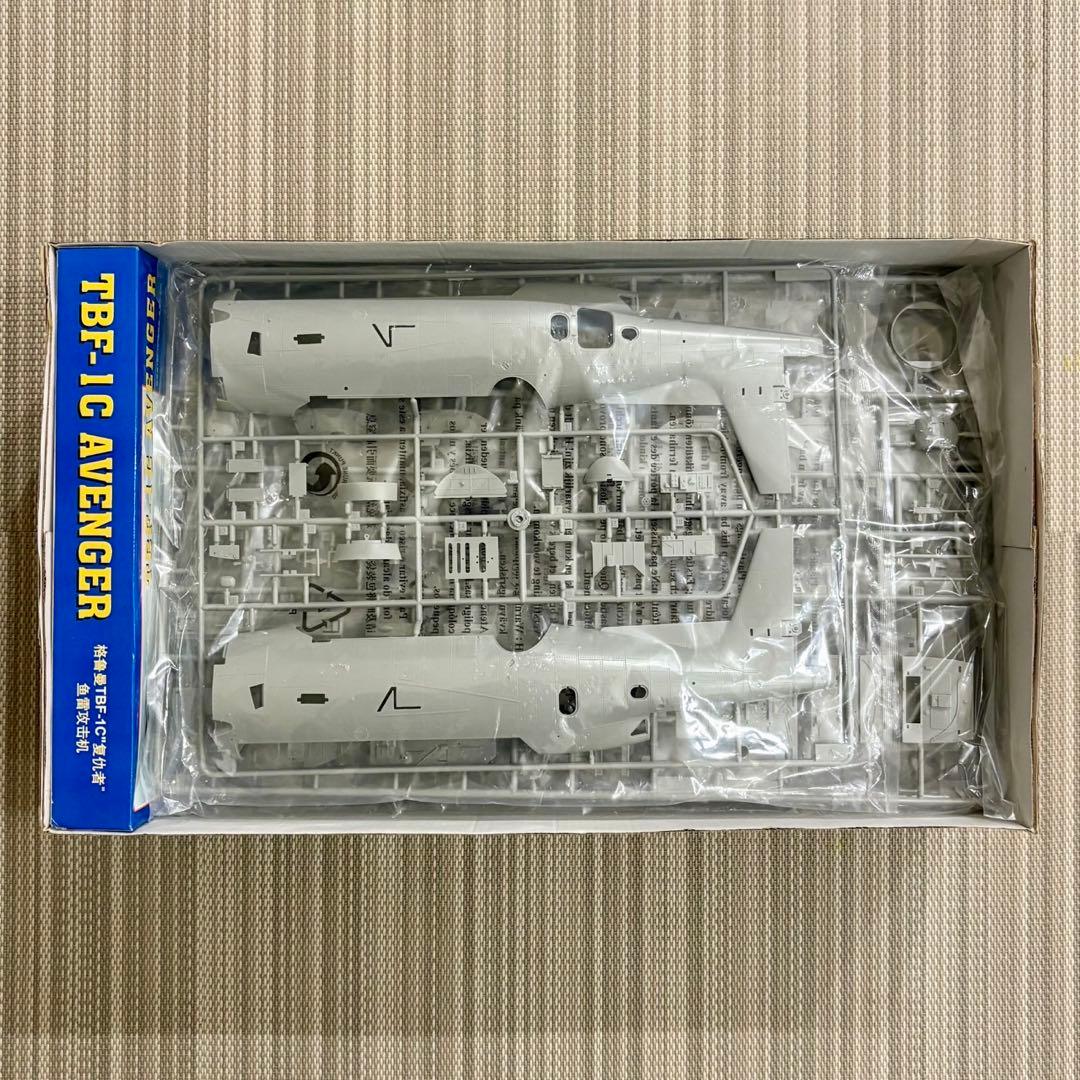 1/32 トランペッター TBF アベンジャー 一部パーツなし 社外品パーツ付き