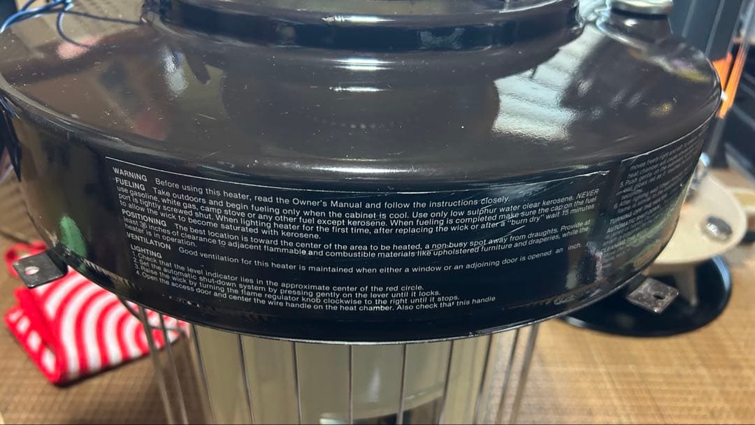 NOVA ONE大型ストーブ 芯交換済み