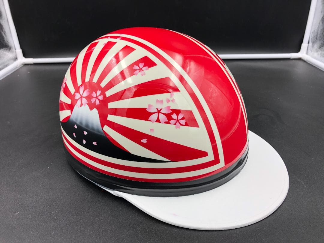 コルク半　カスタム　富士日章　三つボタン　赤白桜　高級クリヤ送料無料