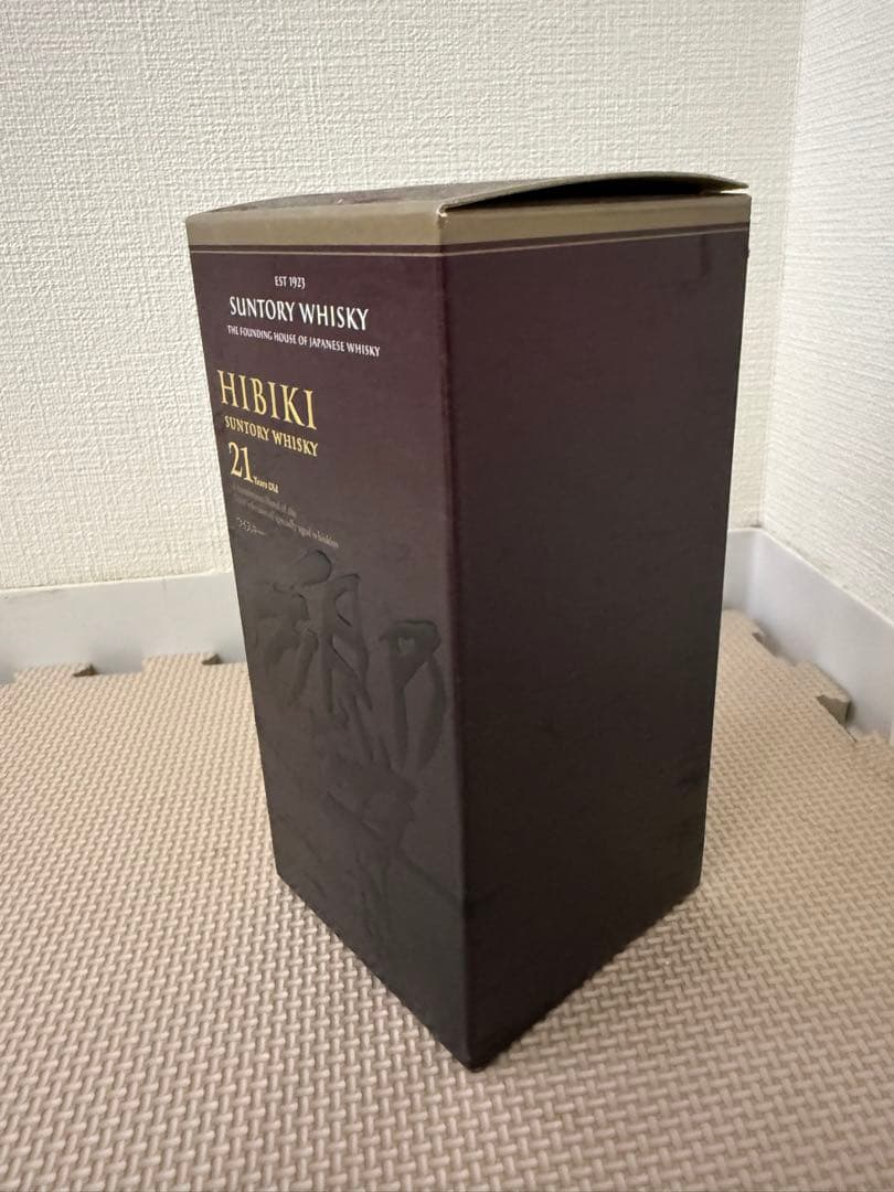 化粧箱付き空瓶 響21年 ウイスキー 700ml