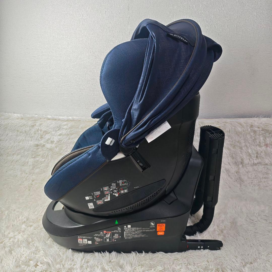 【ほぼ新品】エールベベ クルット5i グランス ISOFIX 新生児