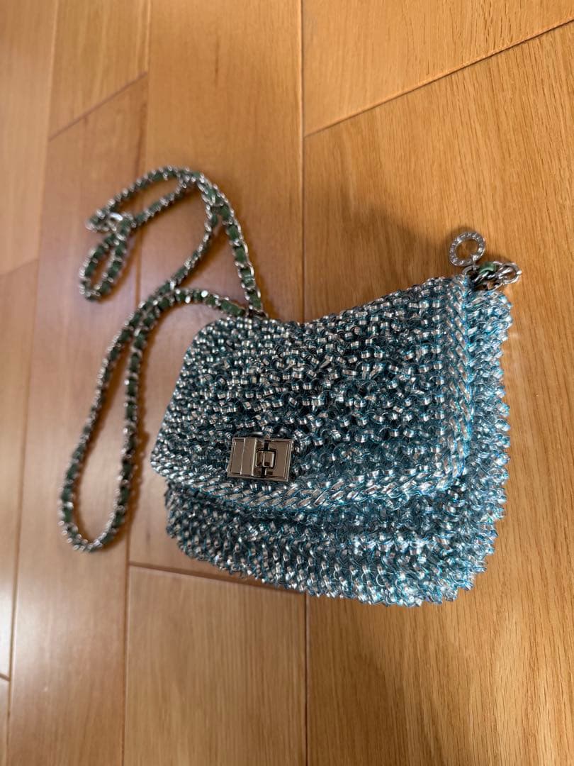 【美品】アンテプリマ サファイア ルッケット ショルダーバッグ