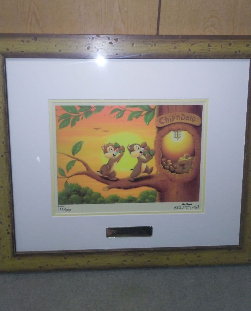 チップとデール　アーティリュージョン　ディズニー　絵画