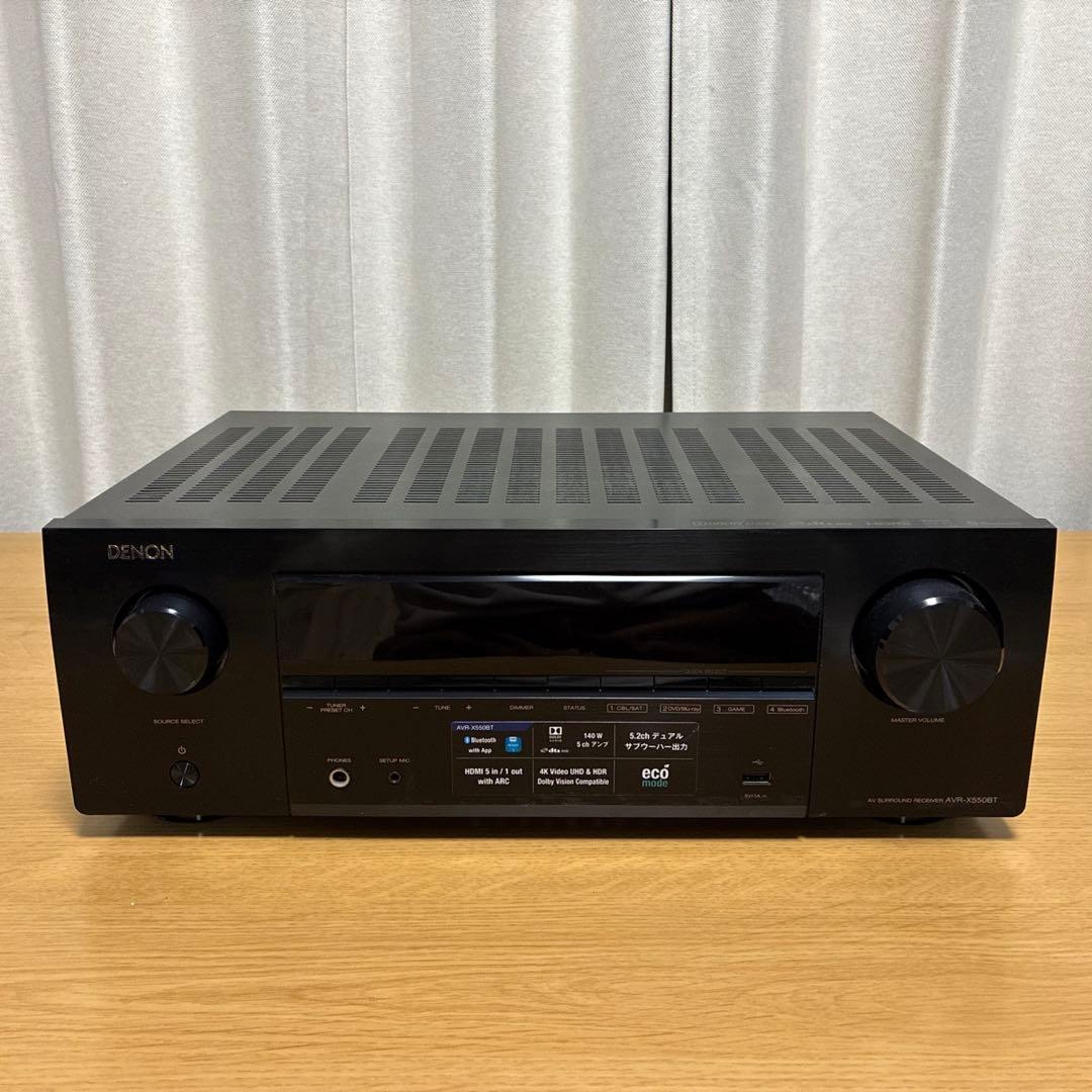 DENON AVR-X550BT AVアンプ　デノン