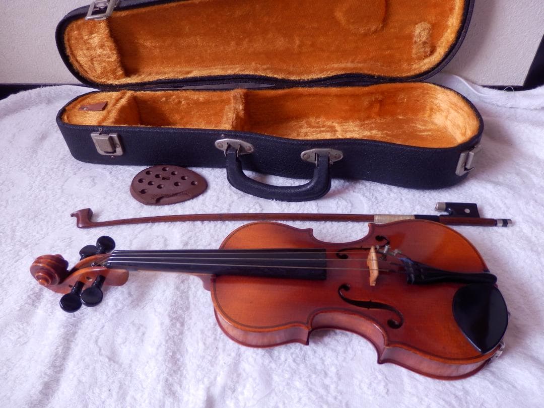 ❤️1/4❤️1/10★鈴木★No.280★バイオリン２丁★掃除済み★ケース付き