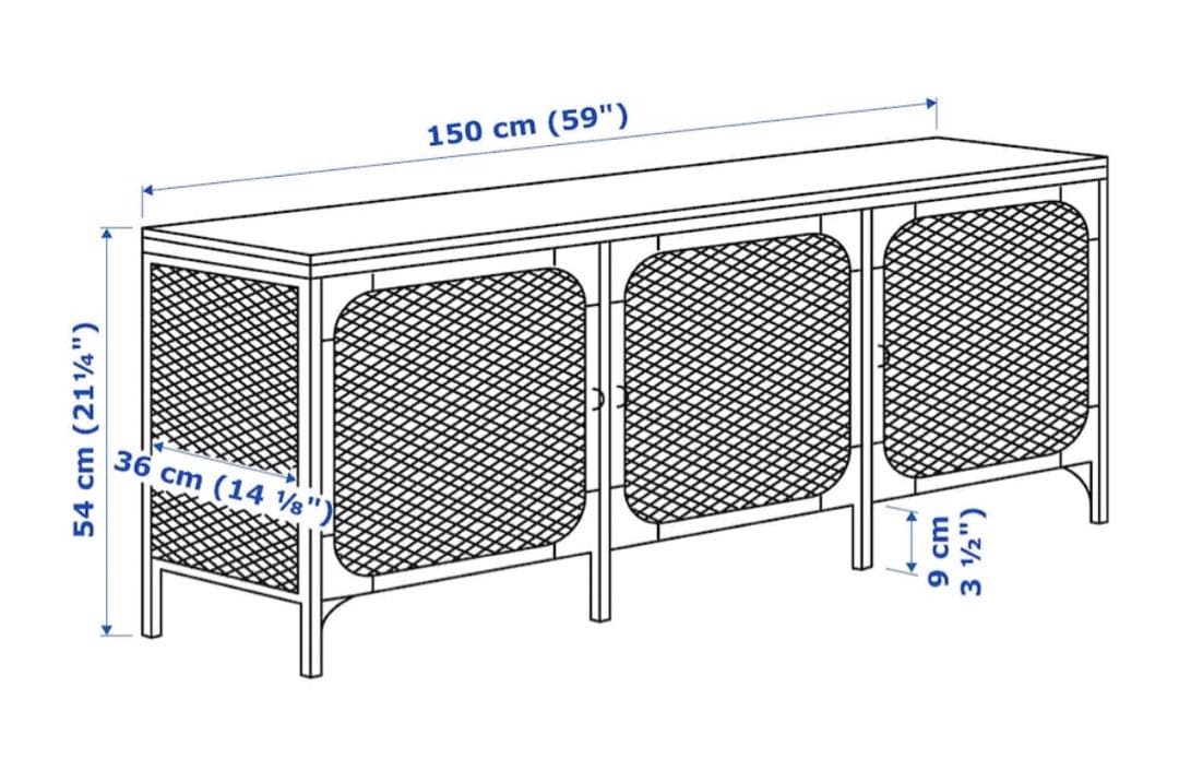 【送料込み】IKEA FJÄLLBO フィエルボ テレビ台