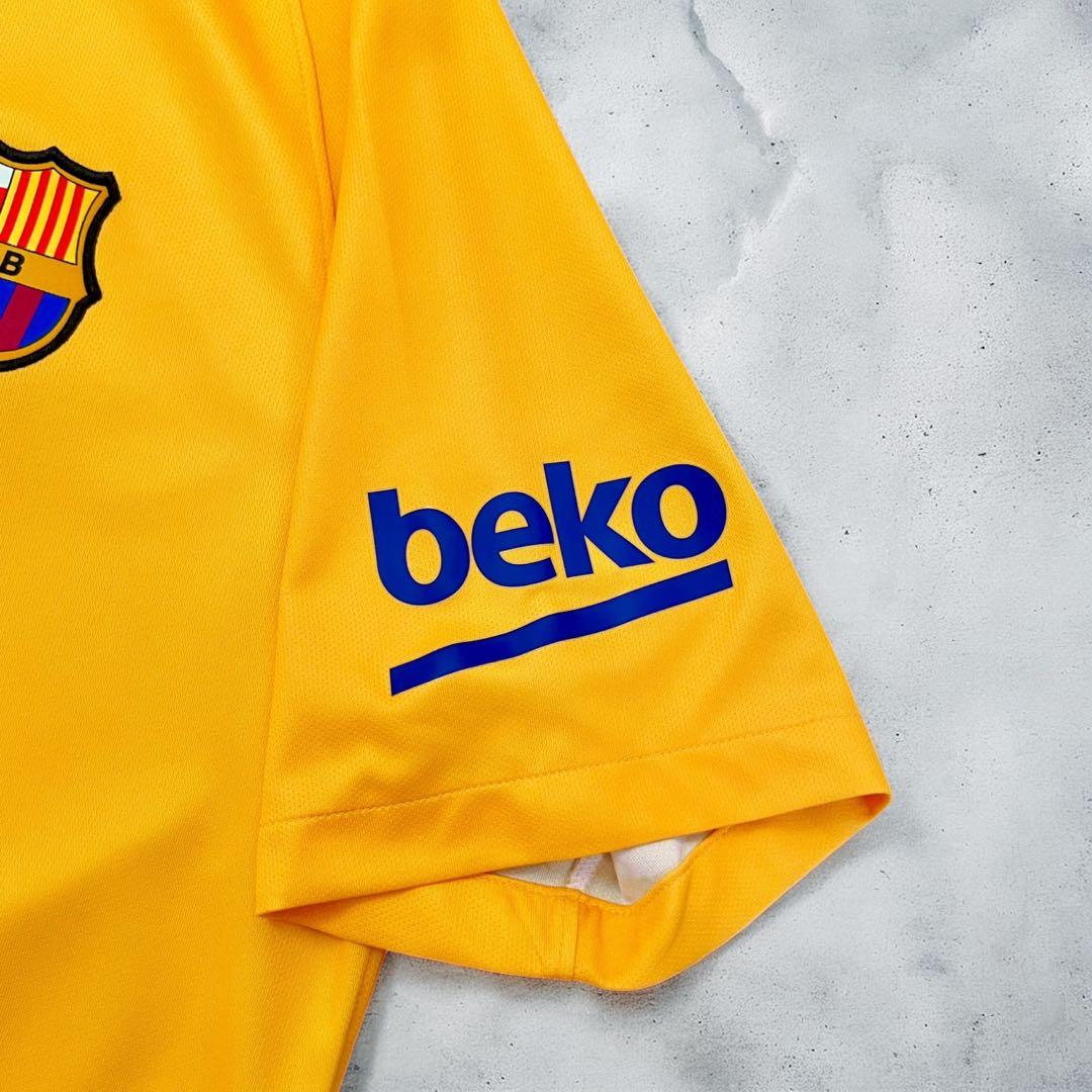 【美品】19/20 FCバルセロナ 4th ユニフォーム 半袖 NIKE XL