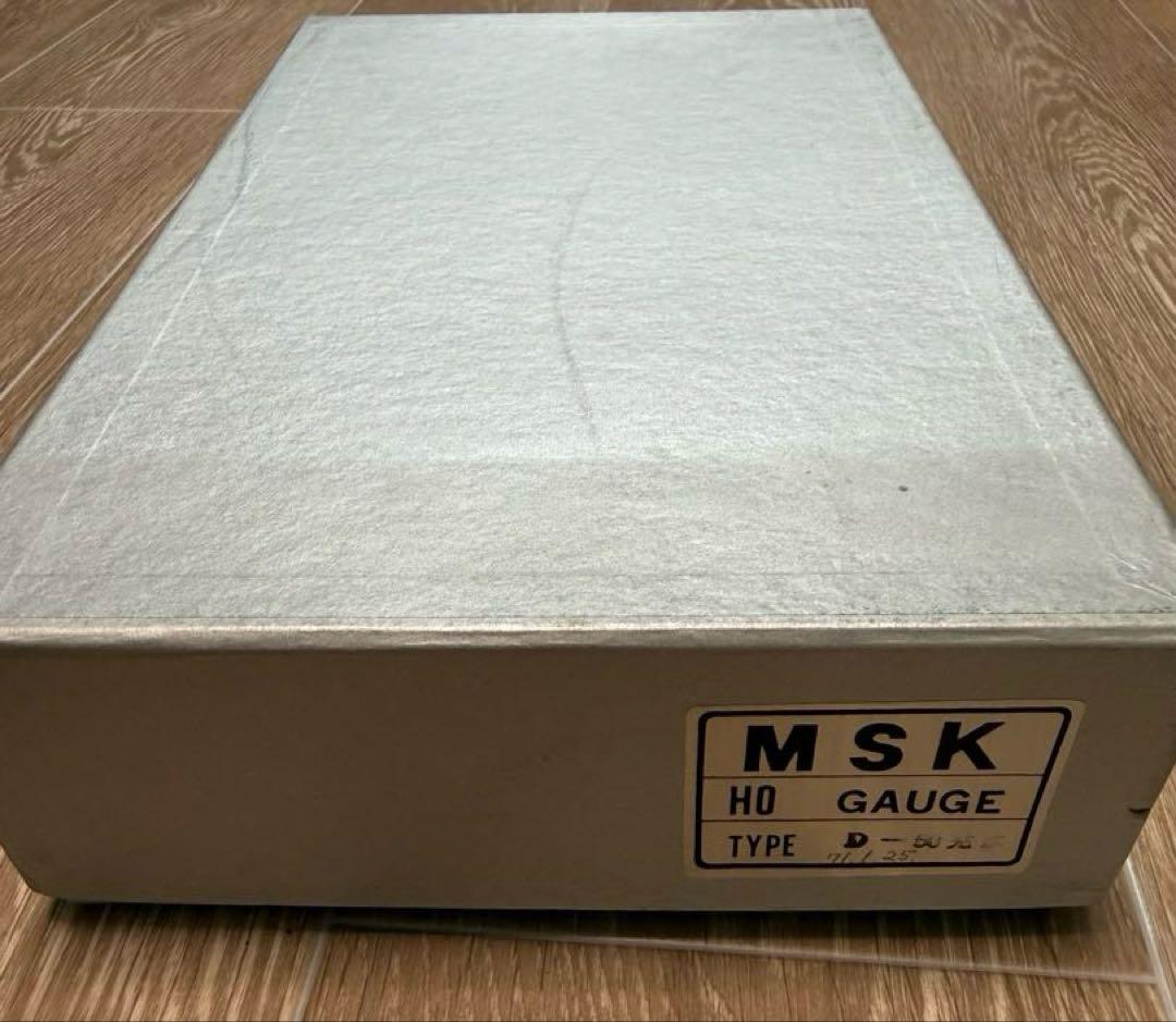 MSK HOゲージ 国鉄 D50形 蒸気機関車 D50380 真鍮製 テンダー付
