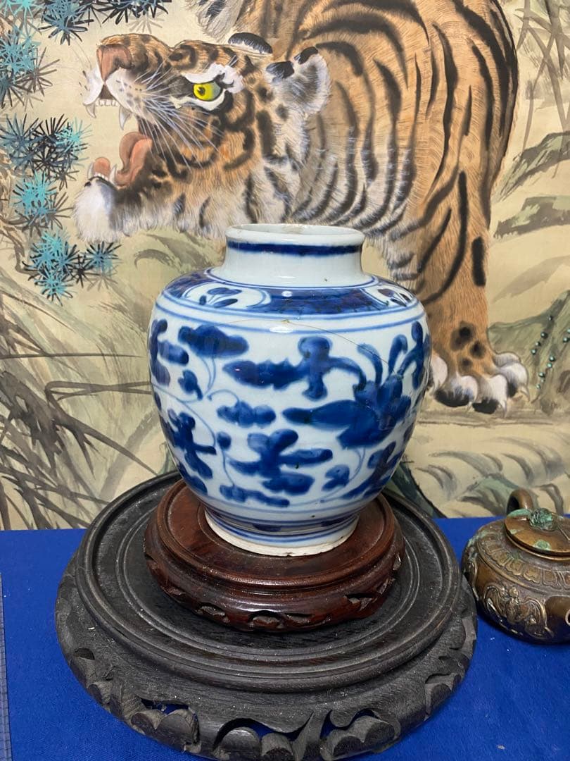 明時代　骨董品　アンティーク　中国美術　 陶器