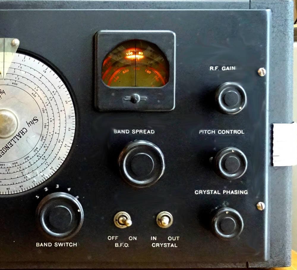 Hallicrafters SX-18 受信機 【整備品】【動画紹介】【難有】