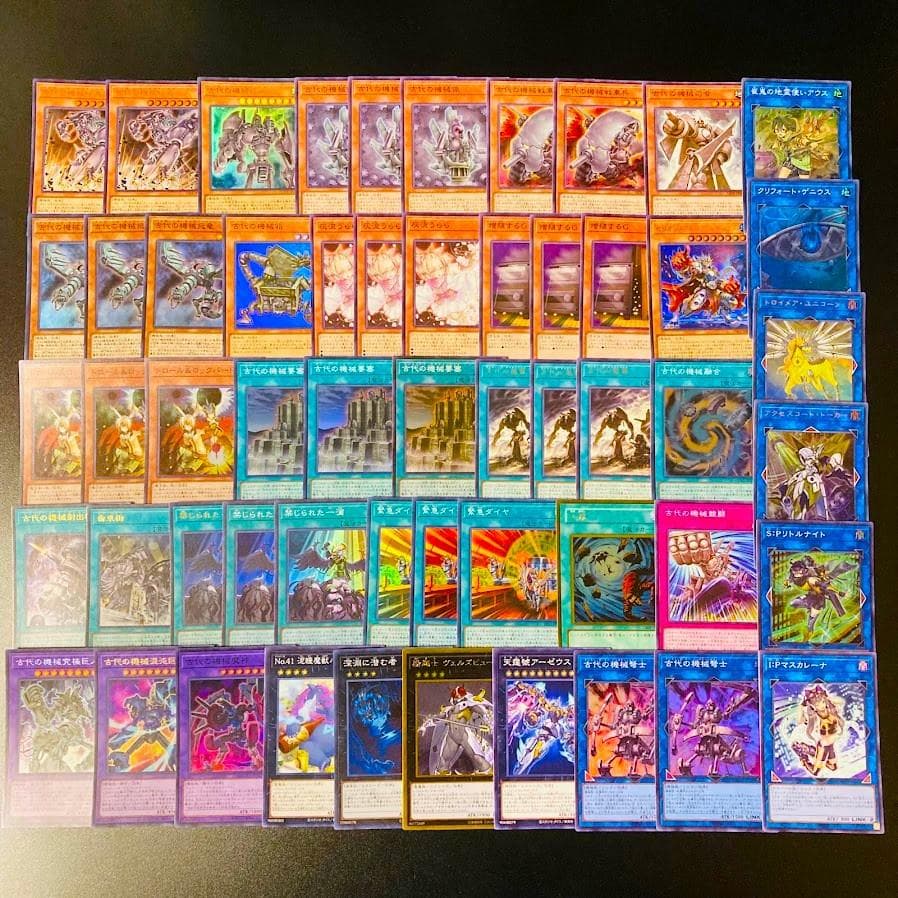 d58遊戯王 古代の機械 アンティークギア 大会構築 構築済みデッキ 大会優勝