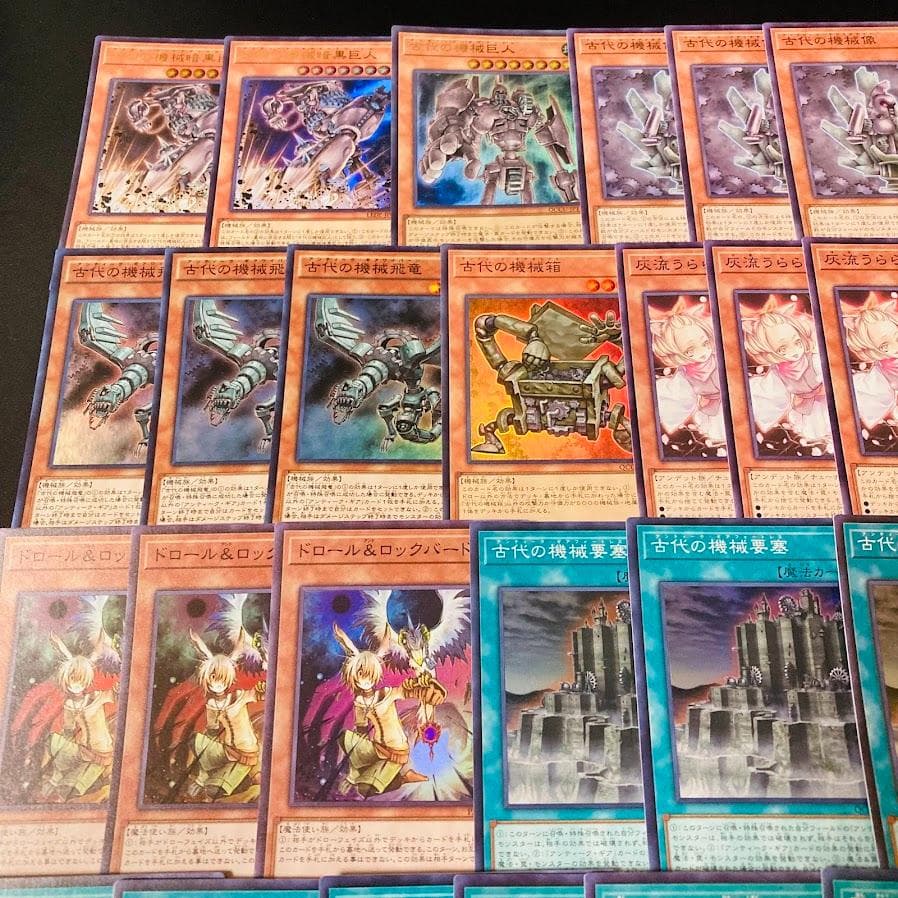 d58遊戯王 古代の機械 アンティークギア 大会構築 構築済みデッキ 大会優勝