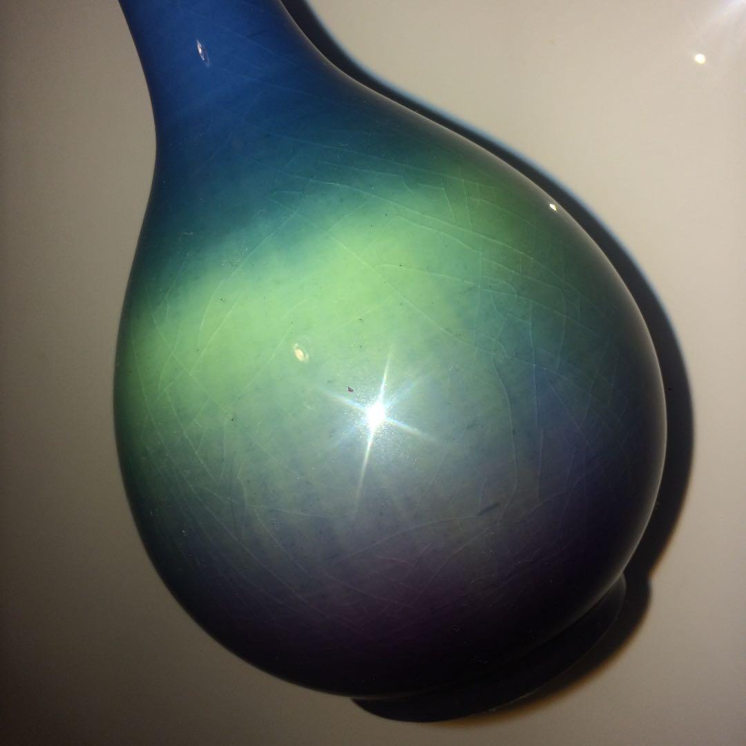 徳田八十吉 一輪挿  徳田正彦