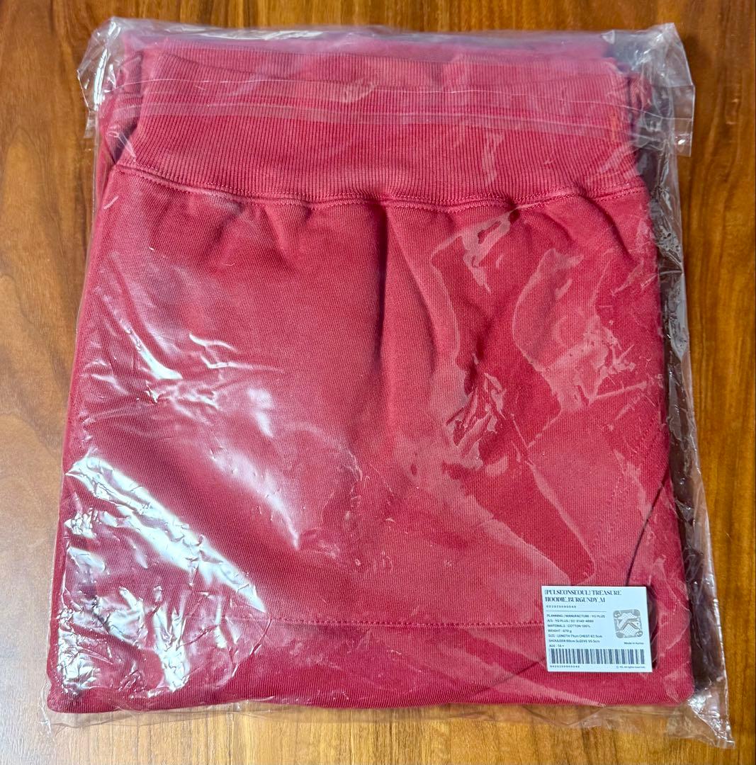 【新品未開封 M】TREASURE PULSE ON ソウルコン フーディー