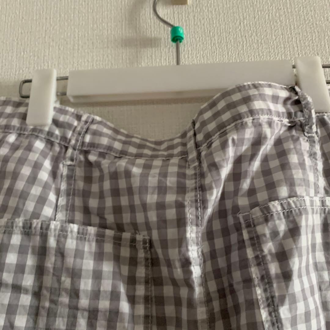 コムデギャルソン　サルエルパンツ　ギンガムチェックs