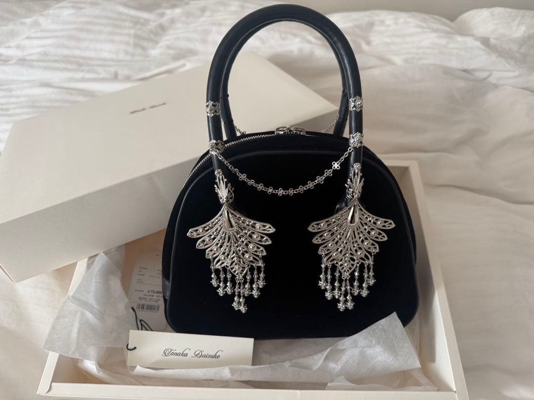 バッグ Tanaka Daisuke wing bijou hand bag