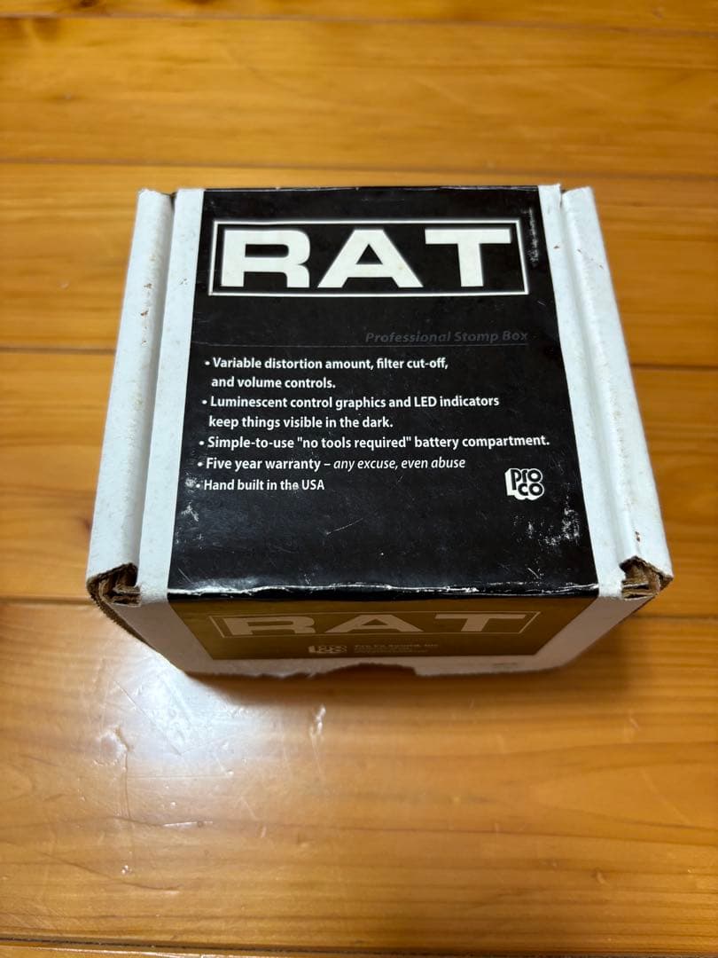 RAT RAT2 proco ディストーション エフェクター 説明文要確認