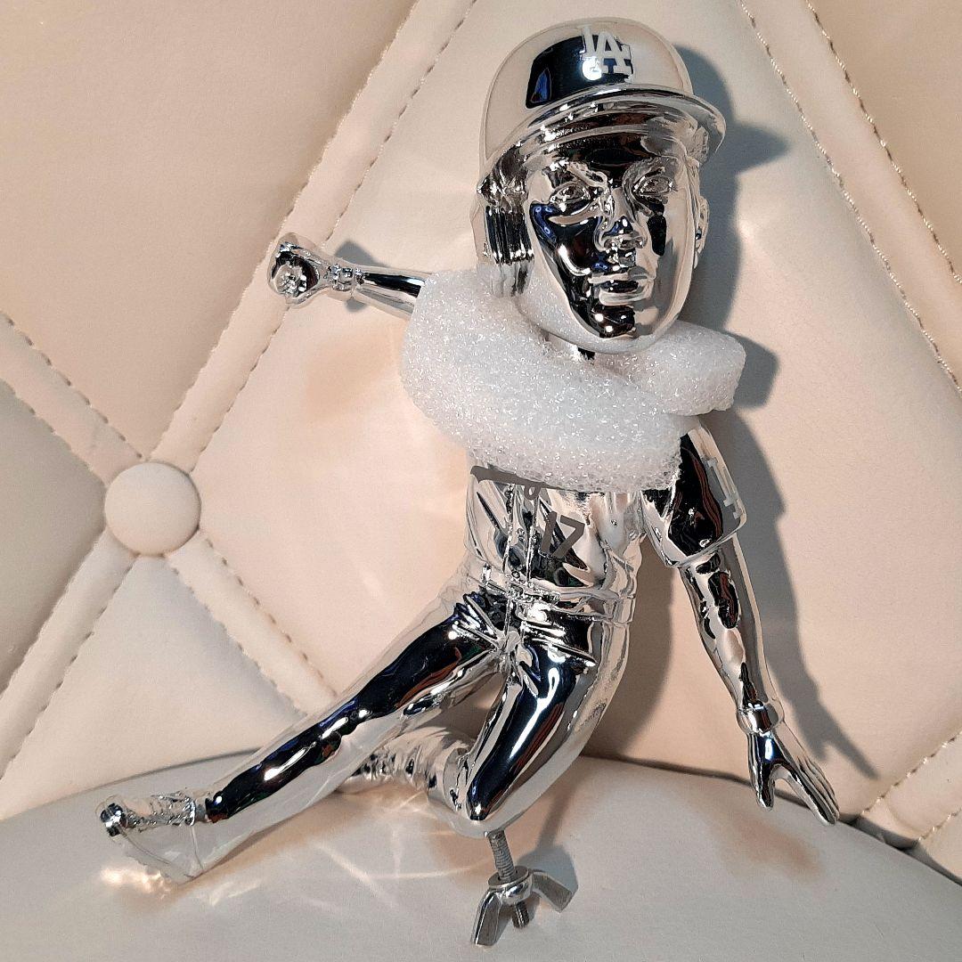 【限定150体】大谷翔平・50/50・プラチナ・スピニングデュアル ボブルヘッド