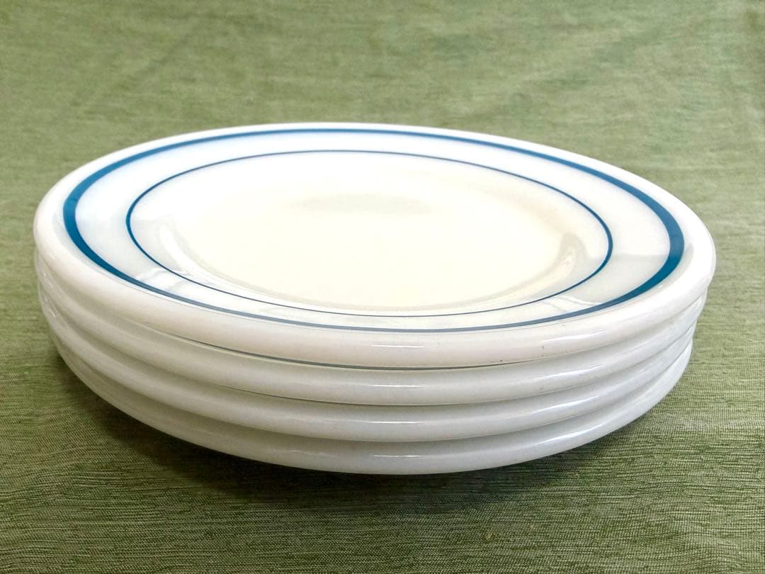 米軍 実物 PYREX デザートプレート4枚 USN②
