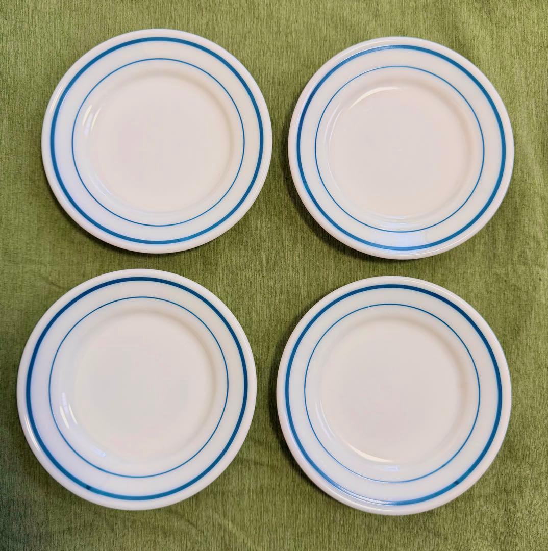 米軍 実物 PYREX デザートプレート4枚 USN②
