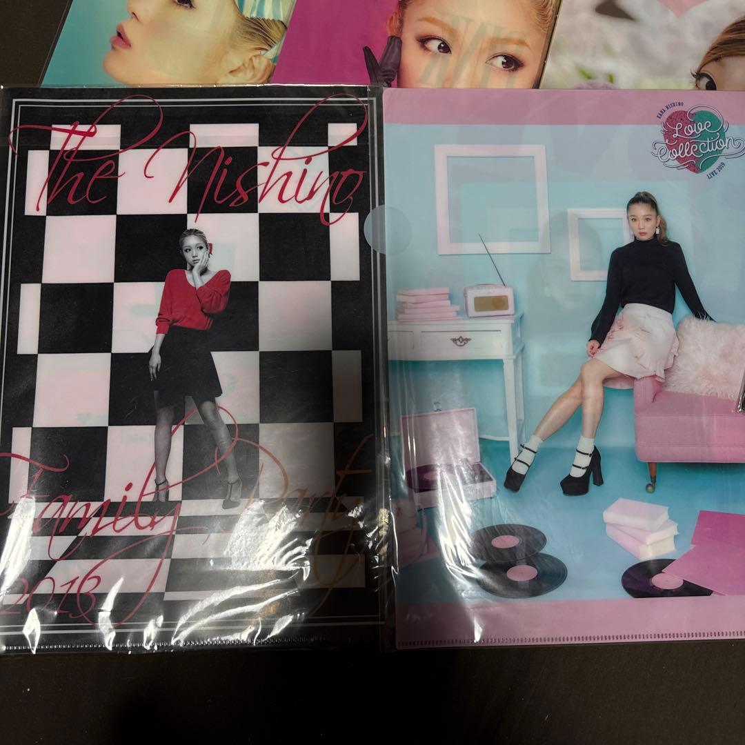 西野カナ クリアファイル 16枚セット バラ2枚 未使用未開封品