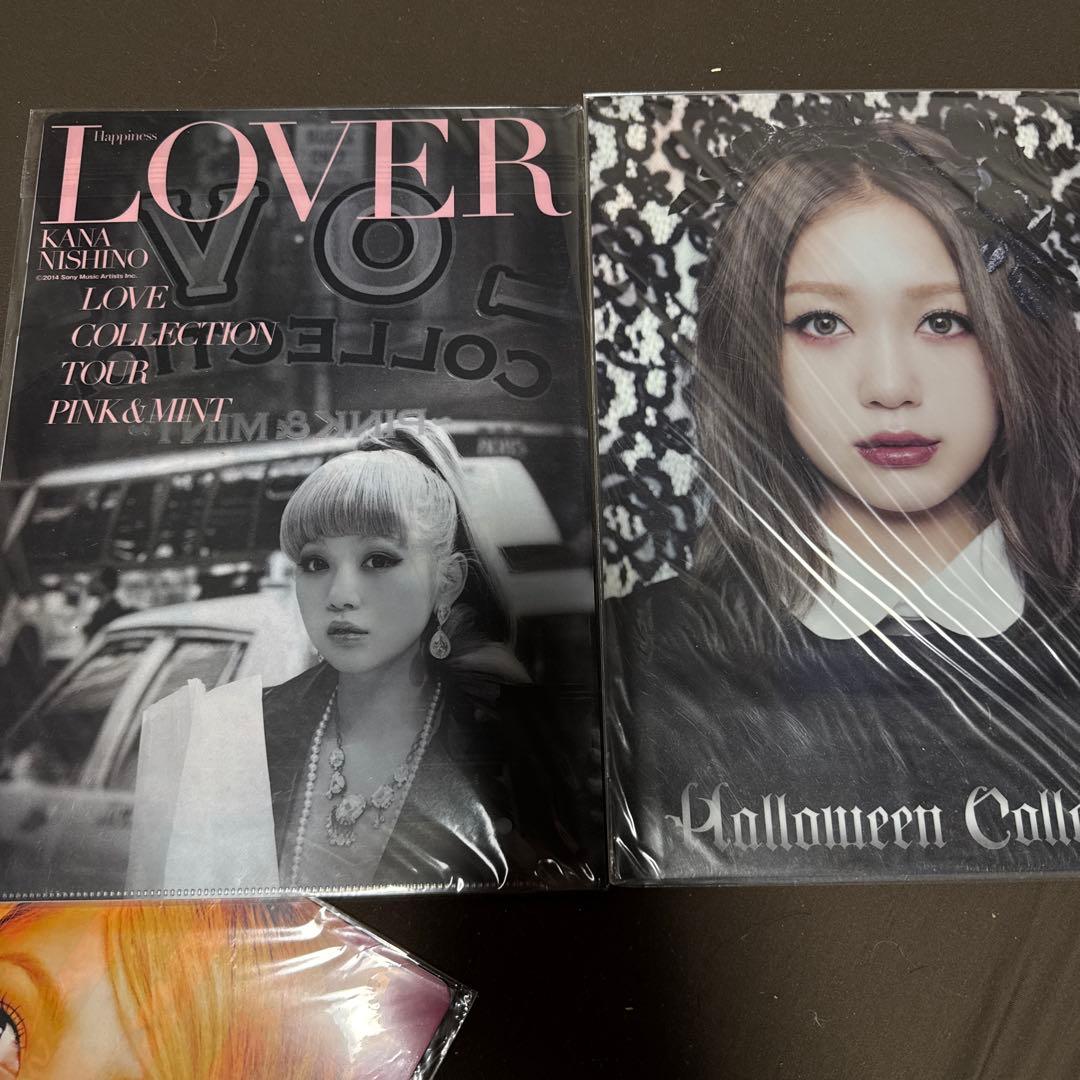 西野カナ クリアファイル 16枚セット バラ2枚 未使用未開封品